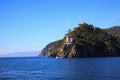 Coastline near San Fruttuoso, Genova, Liguria, Italy