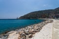 The coastline near the sea port of Alanya