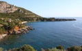 Coastline near Stoupa village, Peloponnese, Greece