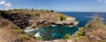 Coastline at Nusa Penida island Royalty Free Stock Photo