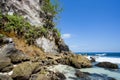 Coastline at Nusa Penida island Royalty Free Stock Photo