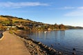 Coastline of Otago Peninsula Royalty Free Stock Photo