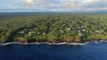 The Coastline of Pahoa in Hawaii in the Morning