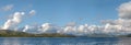 Coastline panorama near Portmagee Royalty Free Stock Photo