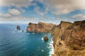 Coastline Ponta de Sao Lourenco Madeira, Portugal Royalty Free Stock Photo