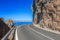 Coastline road on Gran Canaria island