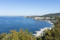 The coastline in Sistiana. Royalty Free Stock Photo