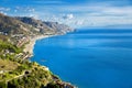 Coastline Taormina, Sicily, Italy