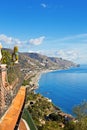 Coastline Taormina, Sicily, Italy