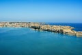 Coastline town Syracuse Sicily