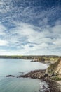 Coastline View, Carlyon Bay, Cornwall Royalty Free Stock Photo