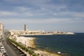 Coastline view sliema malta