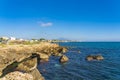 Coastline at Vinaros in the Costa del Azahar, Spain Royalty Free Stock Photo