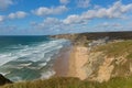 Coastline Watergate Bay Cornwall England UK Cornish north coast between Newquay and Padstow Royalty Free Stock Photo