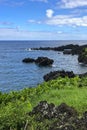 The coastlines of Maui, Hawaii on the road to Hana