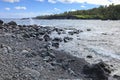 The coastlines of Maui, Hawaii on the road to Hana