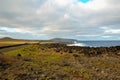 Coasts around Easter Island Royalty Free Stock Photo