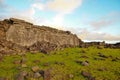 Coasts around Easter Island Royalty Free Stock Photo