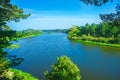 Coasts of river Royalty Free Stock Photo