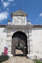 Coat of arms above entrance of Castle in Ptuj, Slovenia