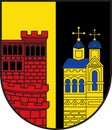 Coat of arms of Annweiler am Trifels in Suedliche Weinstrasse of Rhineland-Palatinate, Germany
