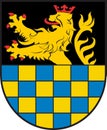 Coat of arms of Bad Kreuznach in Rhineland-Palatinate, Germany