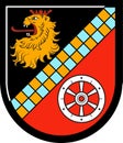 Coat of arms of Bad Sobernheim in Bad Kreuznach in Rhineland-Palatinate, Germany