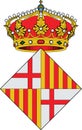 Coat of arms of Barcelona, Spain
