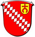 Coat of arms of the Bikkenbach commune. Germany