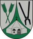 Coat of arms of Birken-Honigsessen in Rhineland-Palatinate, Germany Royalty Free Stock Photo