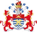 Coat of arms of the BOROUGH OF HAMMERSMITH AND FULHAM, LONDON