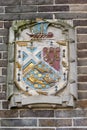 Coat of Arms of the Borough of Hove in Brighton, East Sussex on March 6 2024