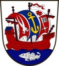 Coat of arms of Bremerhaven in Bremen, Germany