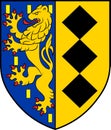 Coat of arms of Burbach in North Rhine-Westphalia, Germany