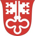 Coat of arms of the canton of Nidwalden. Switzerland Royalty Free Stock Photo