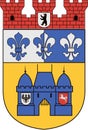 Coat of arms of the Charlottenburg district. Berlin. Germany