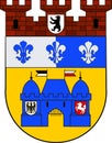 Coat of arms of Charlottenburg-Wilmersdorf in Berlin, Germany