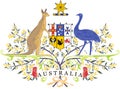 Coat of arms of Christmas Island. Australia