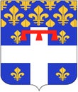 Coat of arms of the city of Antibes. France