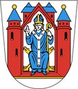 Coat of arms of the city of Aschaffenburg. Germany