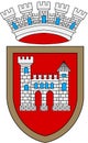 Coat of arms of the city of Ascoli Piceno. Italy