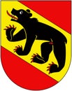 Coat of arms of the city of Bern. Switzerland