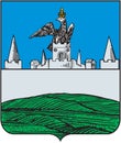 The coat of arms of the city of Bolkhov in 1781. Oryol Region. Russia Royalty Free Stock Photo