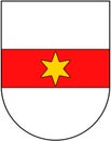 Coat of arms of the city of Bolzano. Italy