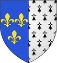Coat of arms of the city of Brest. France