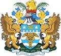 Coat of arms of the city of Brisbane. Australia