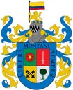 Coat of arms of the city of Bucaramanga. Colombia