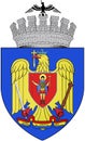 Coat of arms of the city of Bucharest. Romania