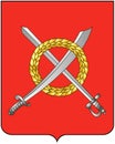 Coat of arms of the city of Chausy. Belarus