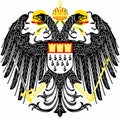 Coat of arms of the city of Cologne. Germany